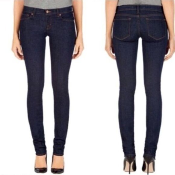 J Brand Skinny Jeans Dark Wash Back To School Stretch Classic Western 26 - Picture 1 of 8